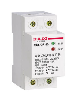 China CDGQF Zelf - Teruggesteld over/onder Voltagebeschermer 1P+N/3P+N 20/50/80/100A leverancier